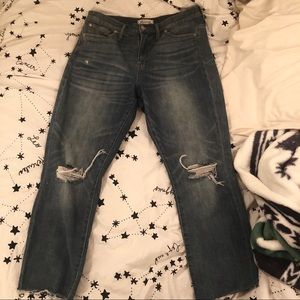 Madewell High-Rise Slim Crop Jeans